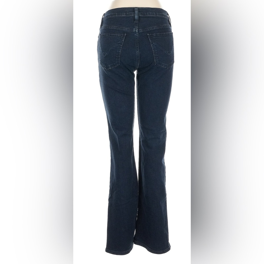 🌙 Hudson Dark Wash Split-Hem Boot cut Jeans – Sculpting Fit – Size 28 - Picture 7 of 8
